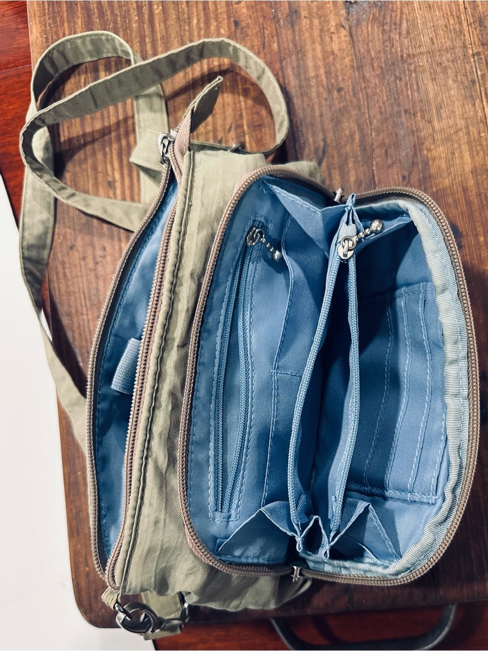 Baggallini Small Tan Fest Cross-Body Bag - Picture 4 of 9